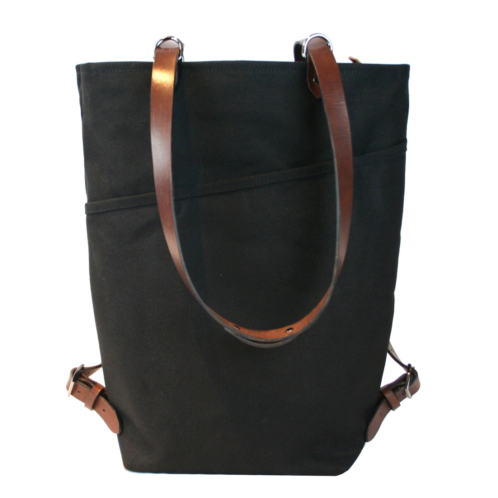 バッグ Laidback vintage tent bag Denim Vintage Backpack – Multi-Pocket Convertible Tote for