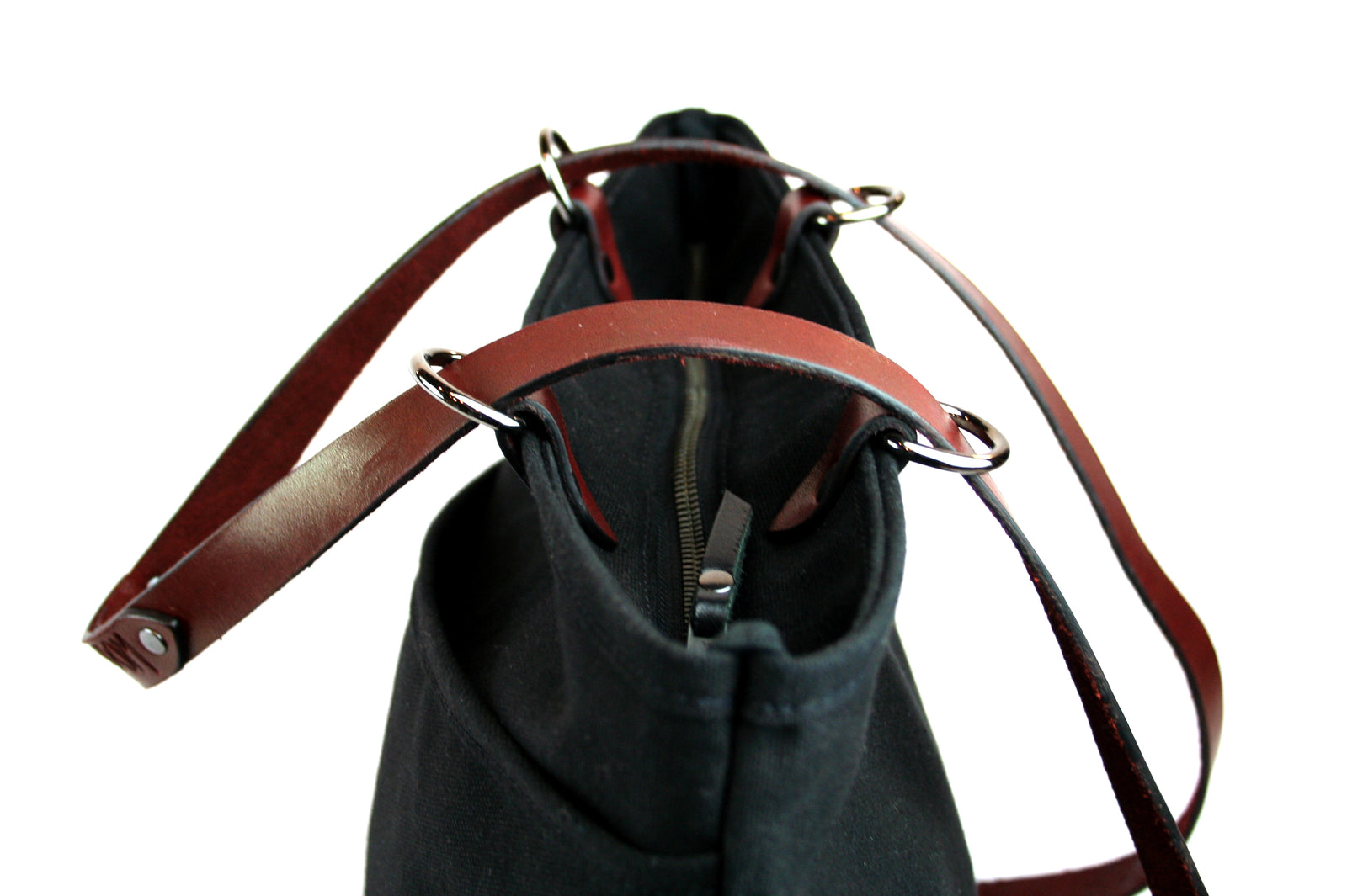 Convertible Backpack Tote | Waxed Canvas & Leather – atomicfreedom